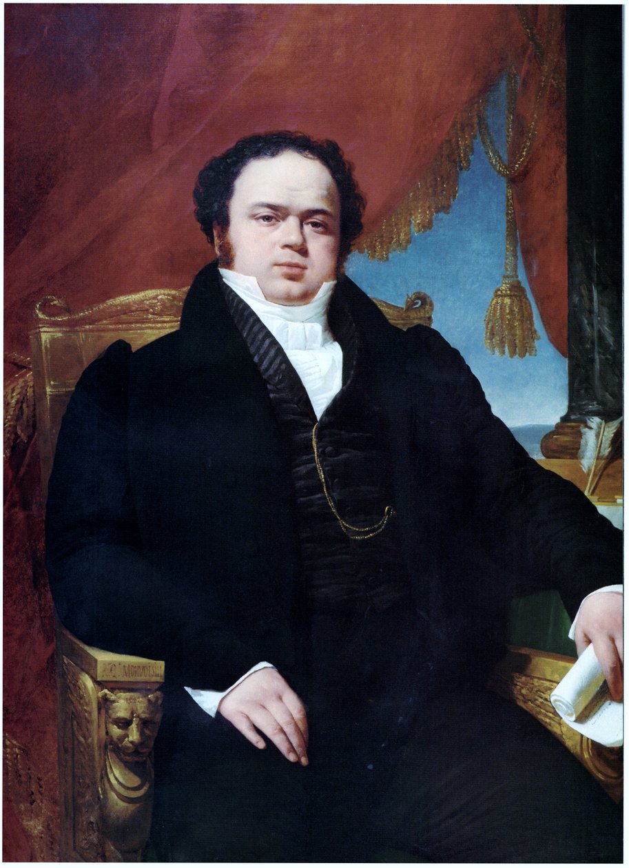 Portrait de don Mariano Egaña - Raymond Auguste Quinsac Monvoisin