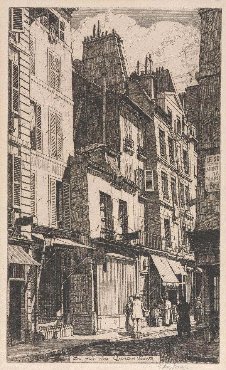 La rue des Quatre Vents - Raymond Ray-Jones