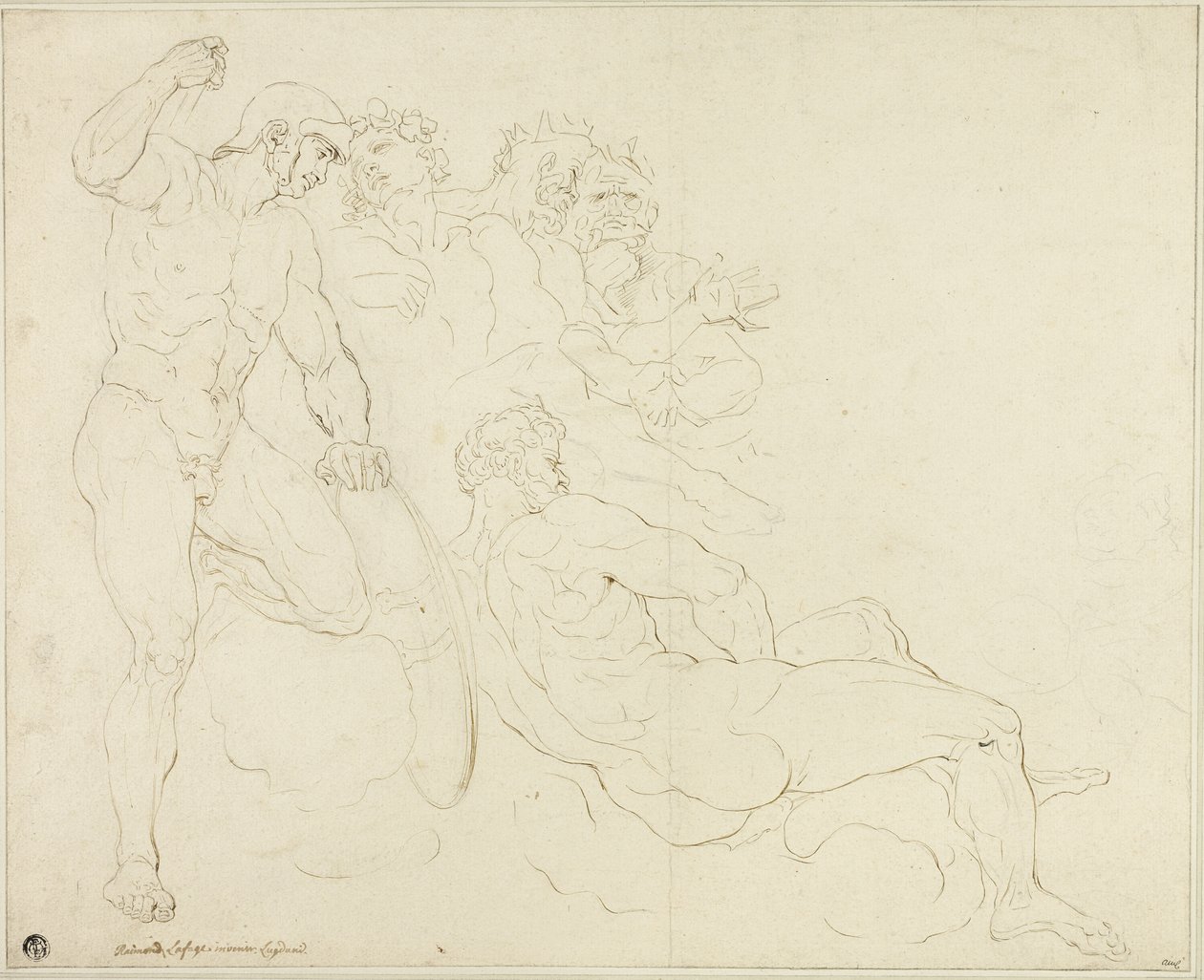 Esquisses de six figures classiques - Raymond de Lafage