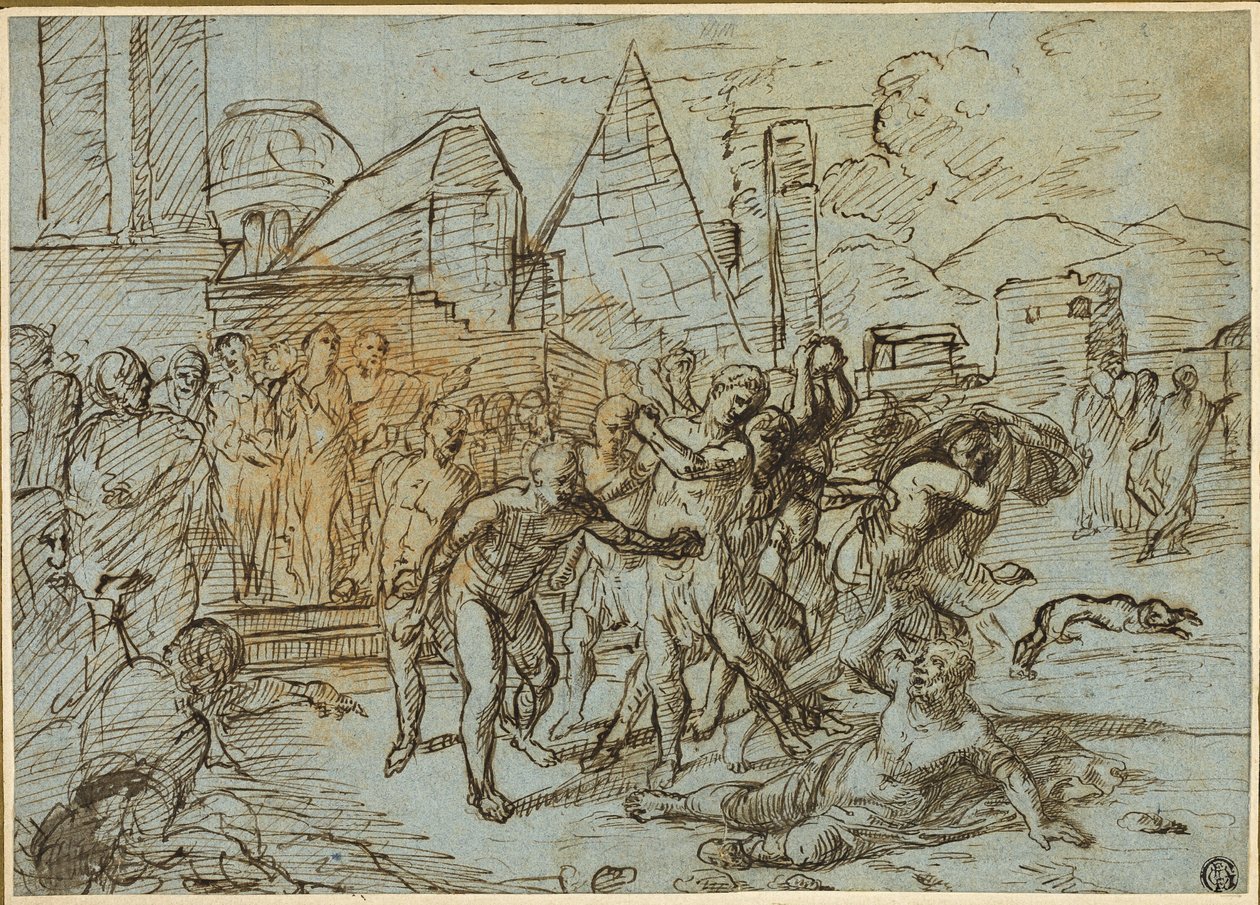 Lapidation de Saint Étienne - Raymond de Lafage