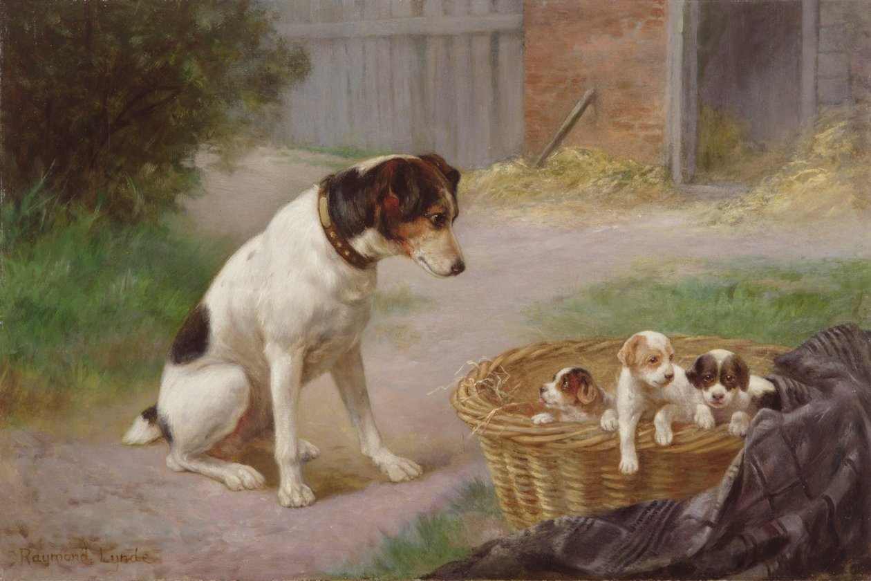 Une mère fière, c.1910 - Raymonde Lynde