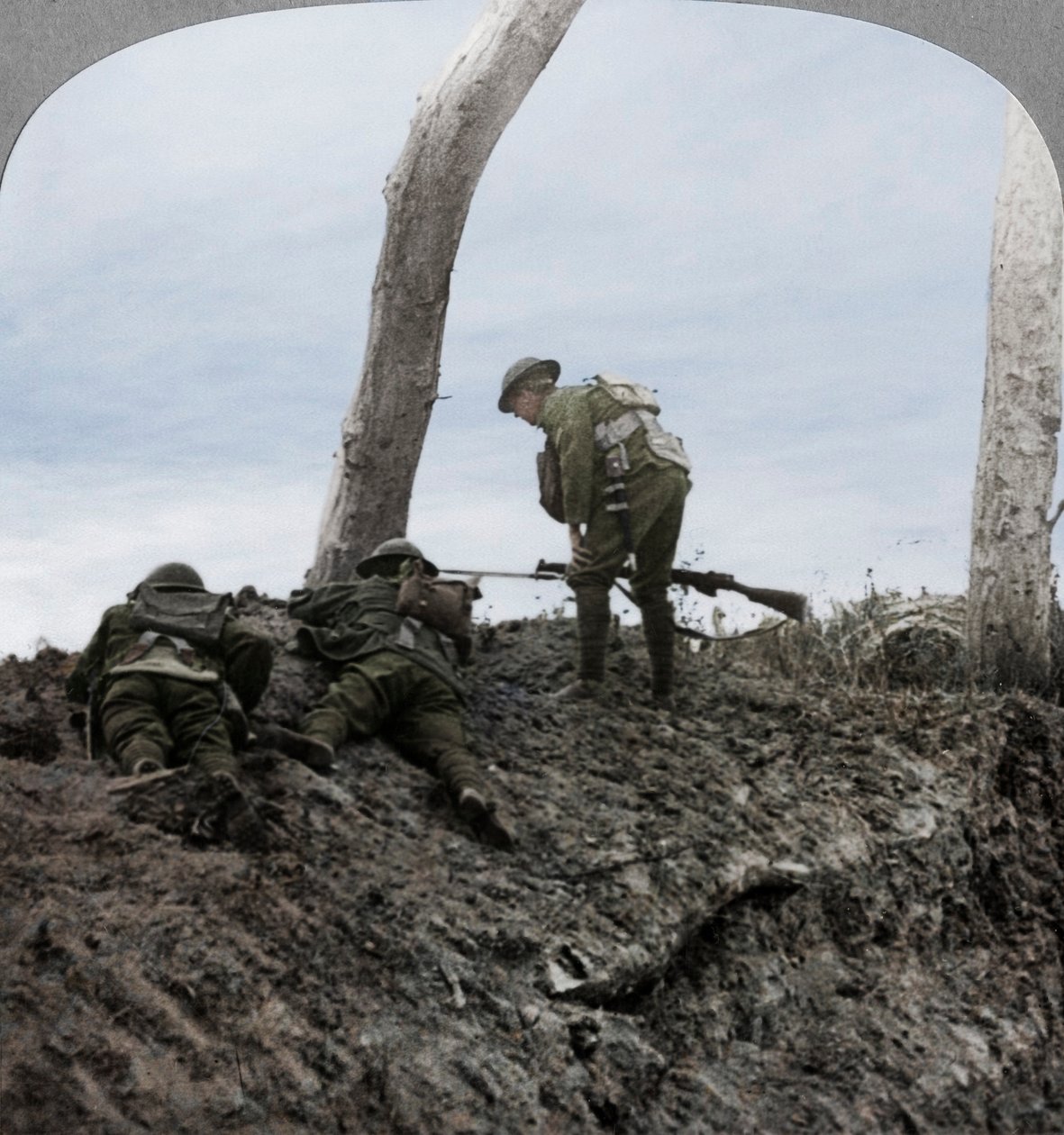 Bataille de Polygon Wood, près d