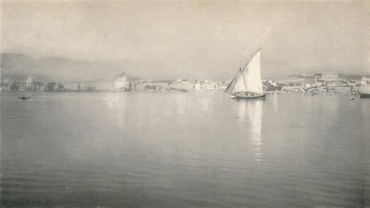 Dans le port, Palma, Majorque, vers 1927 - Reginald Belfield