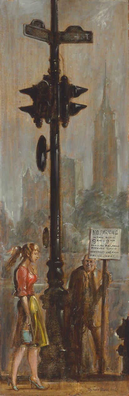 Broadway et 14ème rue - Reginald Marsh