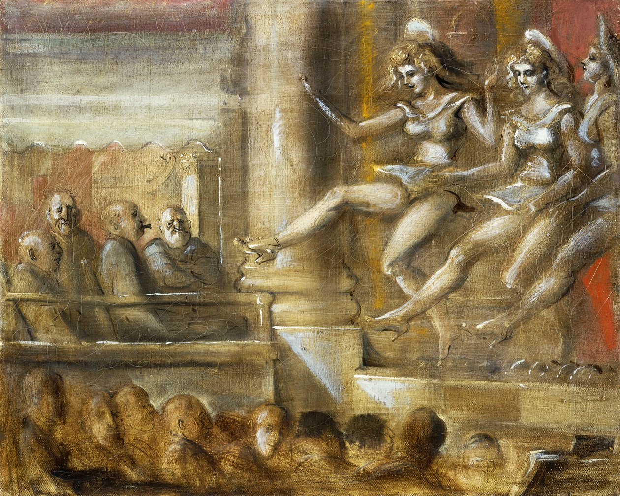 Trois choristes - Reginald Marsh