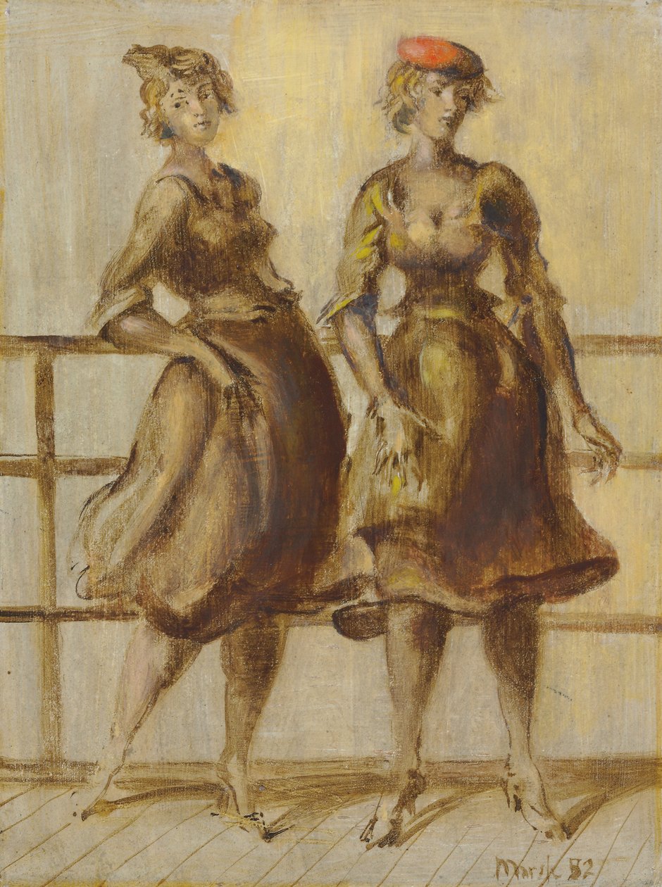 Deux femmes - Reginald Marsh