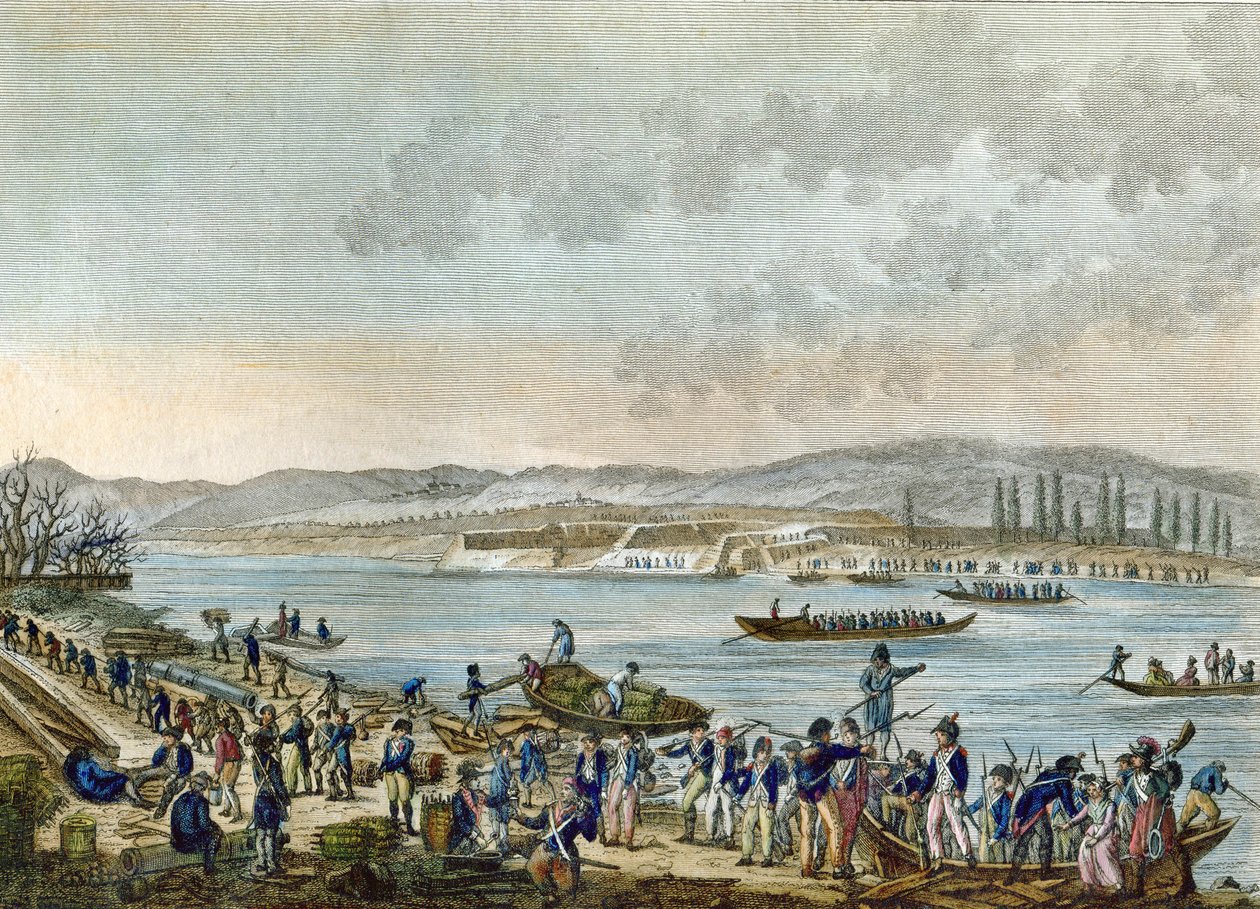 Tête de pont à Huningen - Reiner Vinkeles
