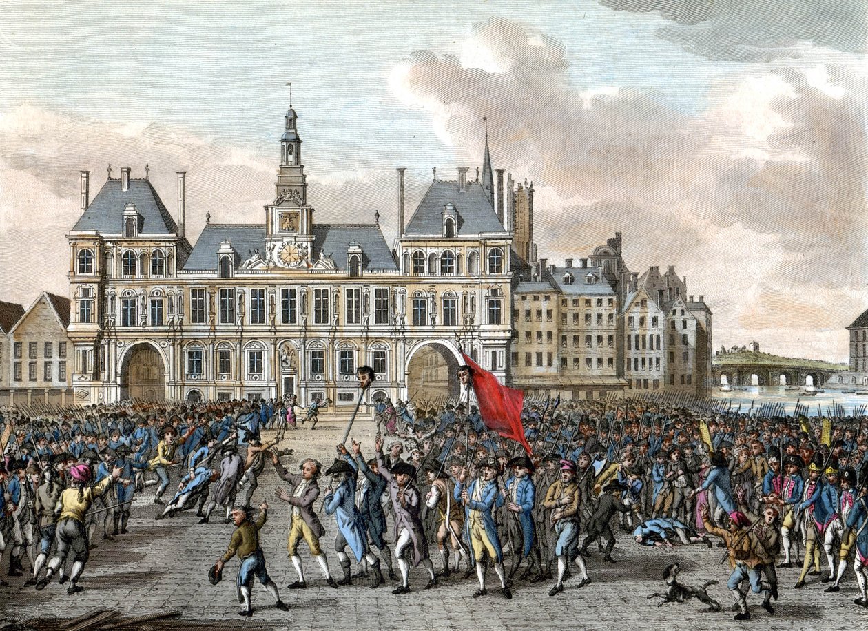 La tête de De Launay sur des piques - Reiner Vinkeles