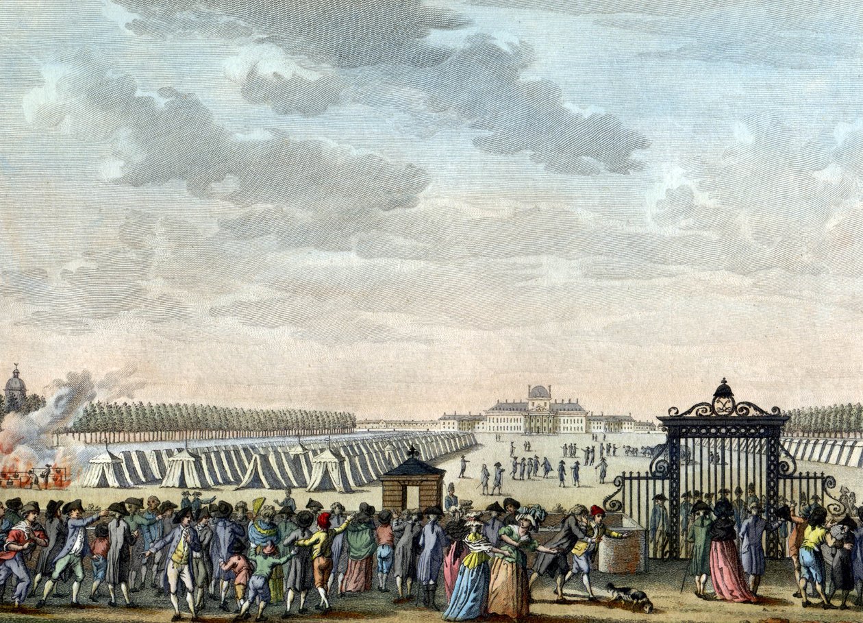 Troupes au Champ de Mars - Reiner Vinkeles