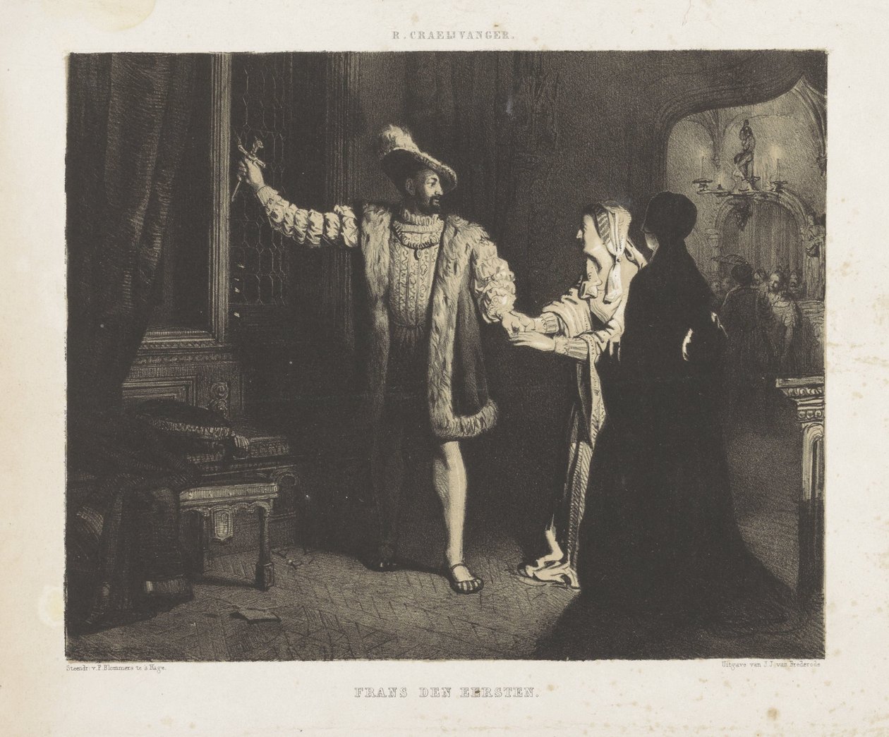 Épisode de la vie de François Ier - Reinier Craeyvanger
