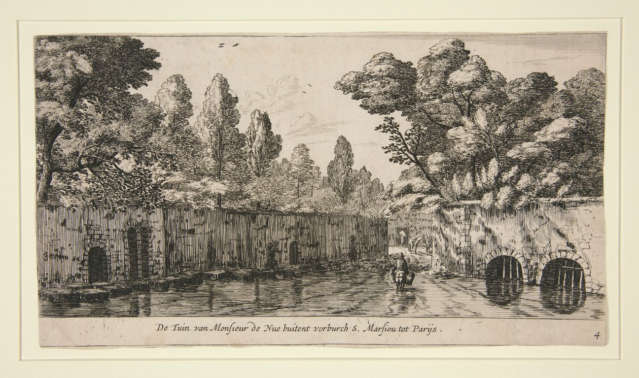 Le Jardin de Monsieur de Nue à S. Marsiou, banlieue de Paris - Reinier Nooms