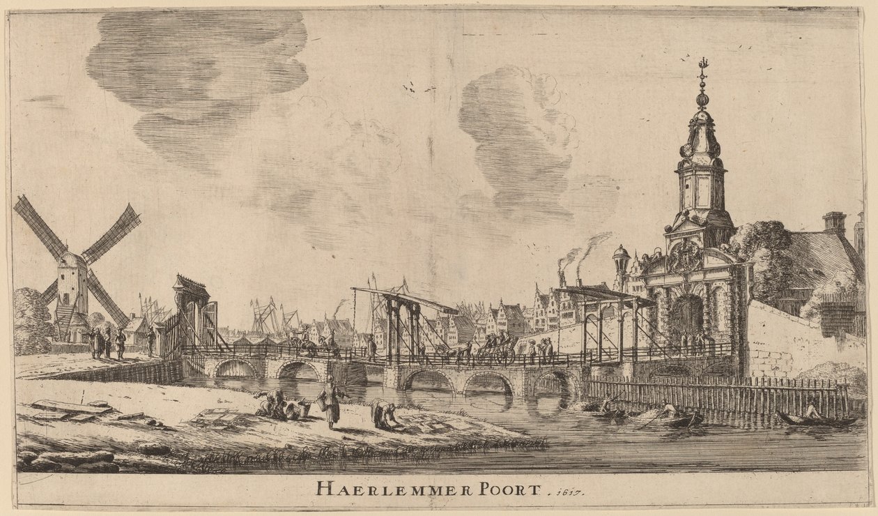 Porte de Haarlem (Haerlemmer Poort) - Reinier Nooms, called Zeeman