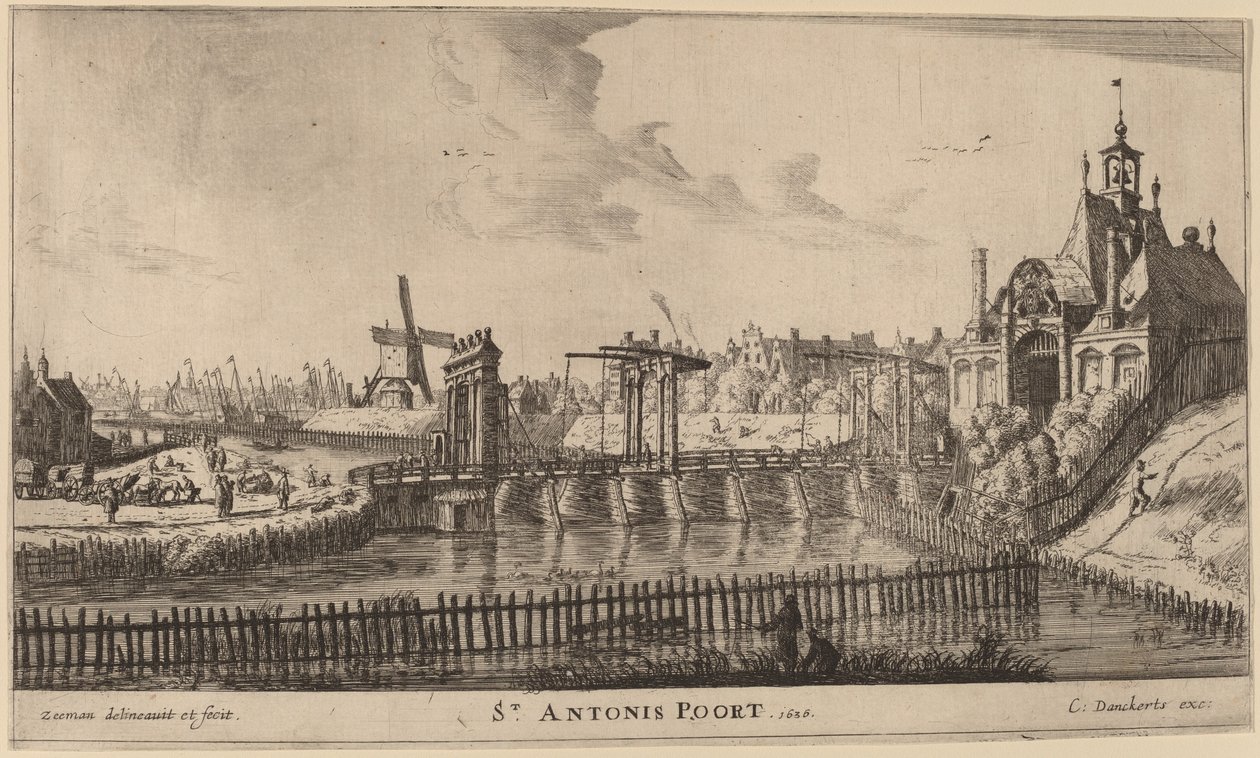 Porte Saint-Antoine - Reinier Nooms, called Zeeman