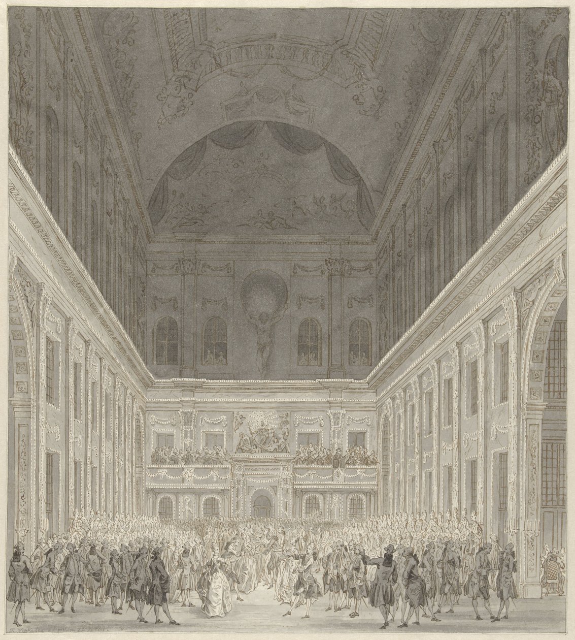 Bal dans la Salle des Bourgeois de l