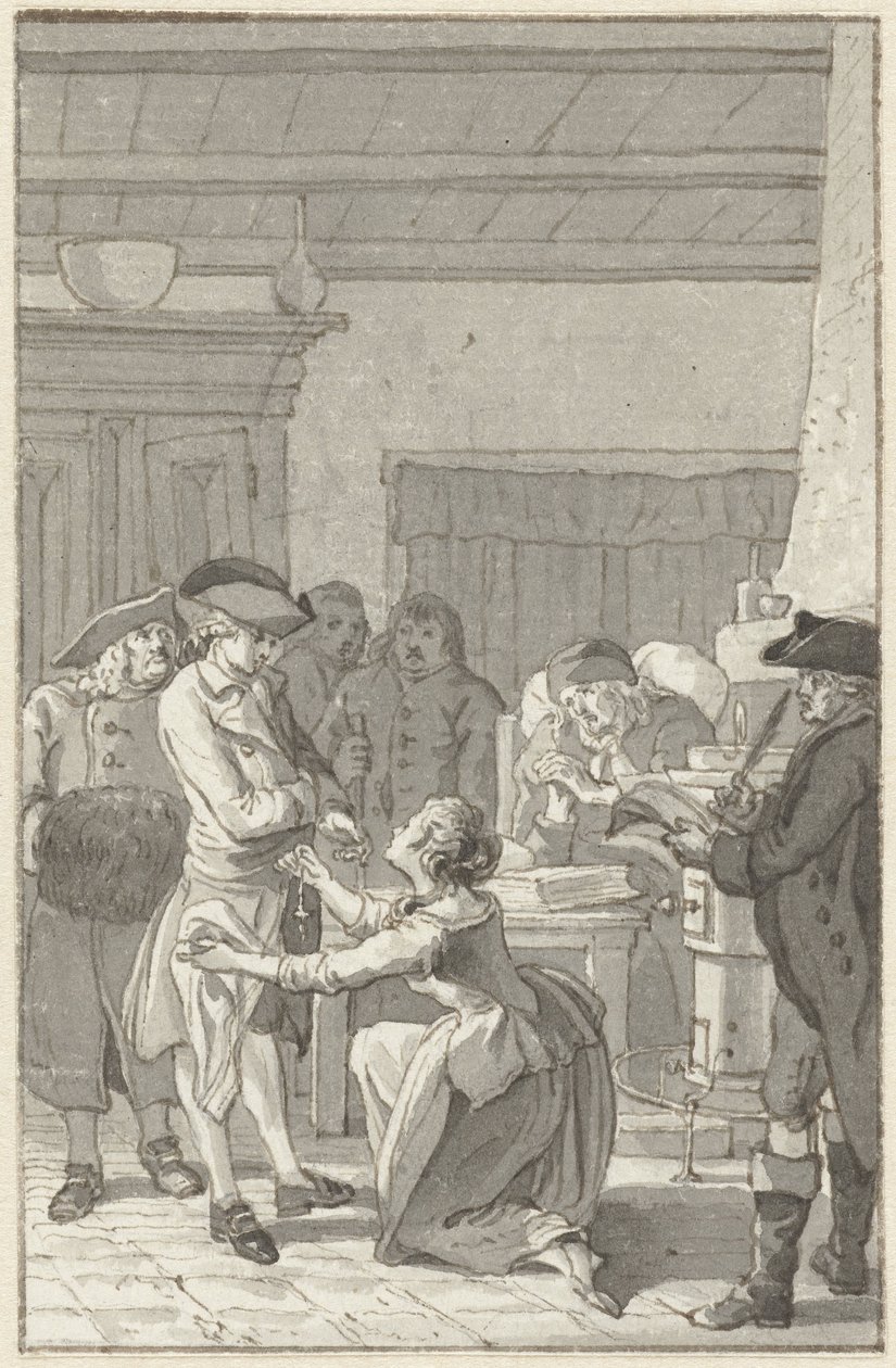 Illustration pour le roman Gustav Lindau - Reinier Vinkeles (I)