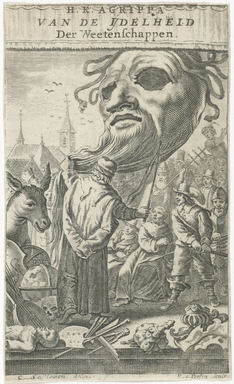 Caricature sur les arts - Reinier van Persijn