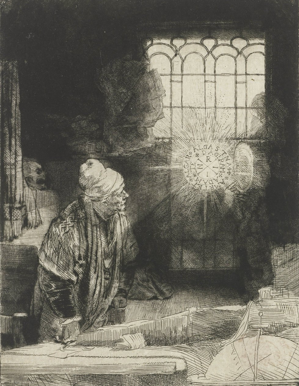 Un érudit dans son étude - Rembrandt van Rijn