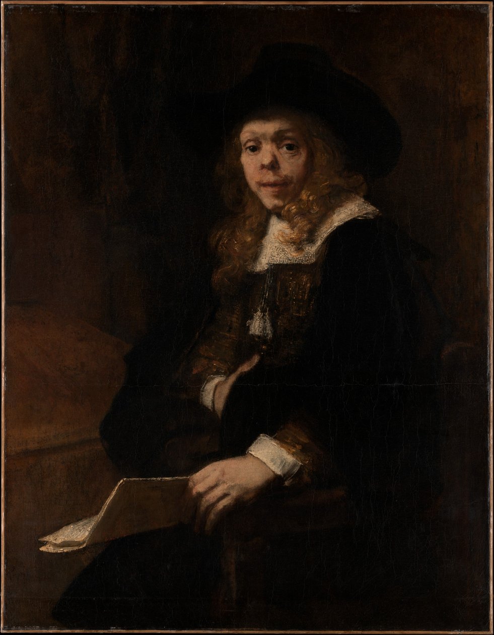 Portrait de Gerard de Lairesse, 1665-67 - Rembrandt van Rijn