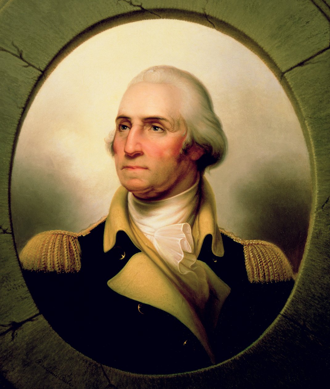 Portrait de George Washington, 1853 - Rembrandt Peale