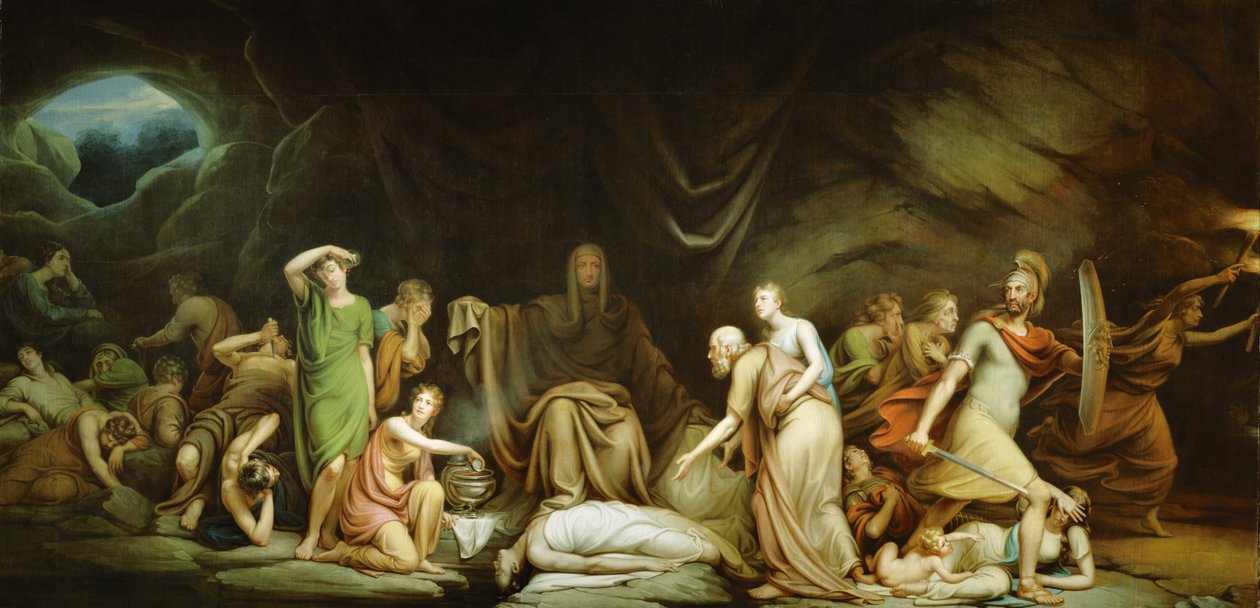 La Cour de la Mort, 1820 - Rembrandt Peale