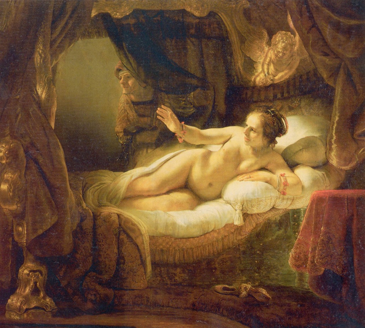 Danaé - Rembrandt van Rijn