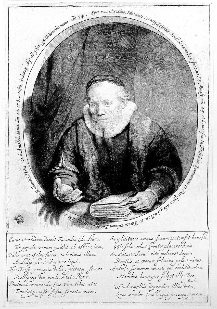 Jan Cornelisz Sylvius, 1646 - Rembrandt van Rijn