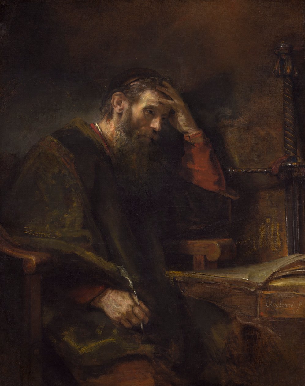 Saint Paul - Rembrandt van Rijn