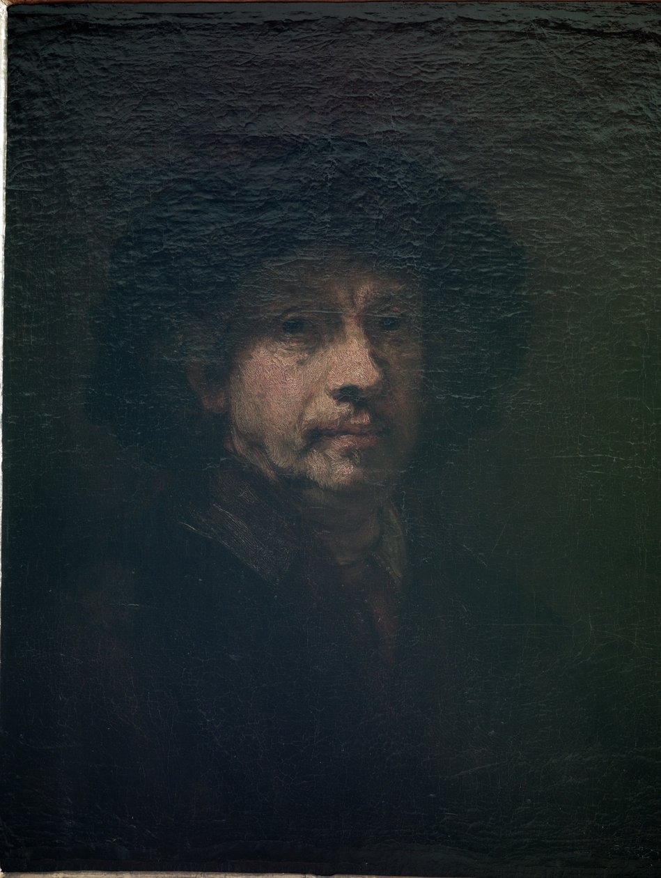 Autoportrait, vers 1655 - Rembrandt van Rijn