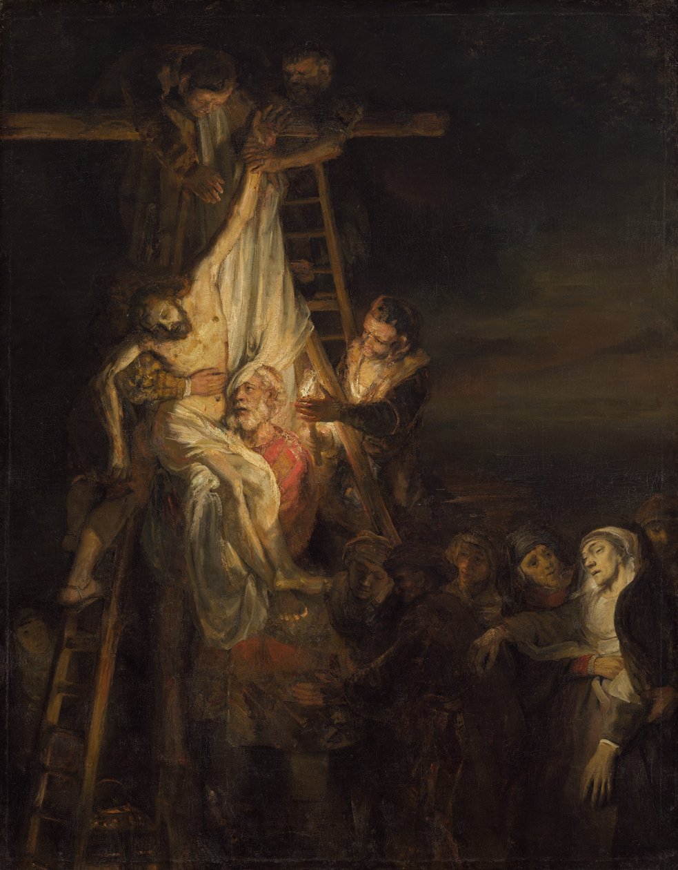 La descente de croix - Rembrandt van Rijn