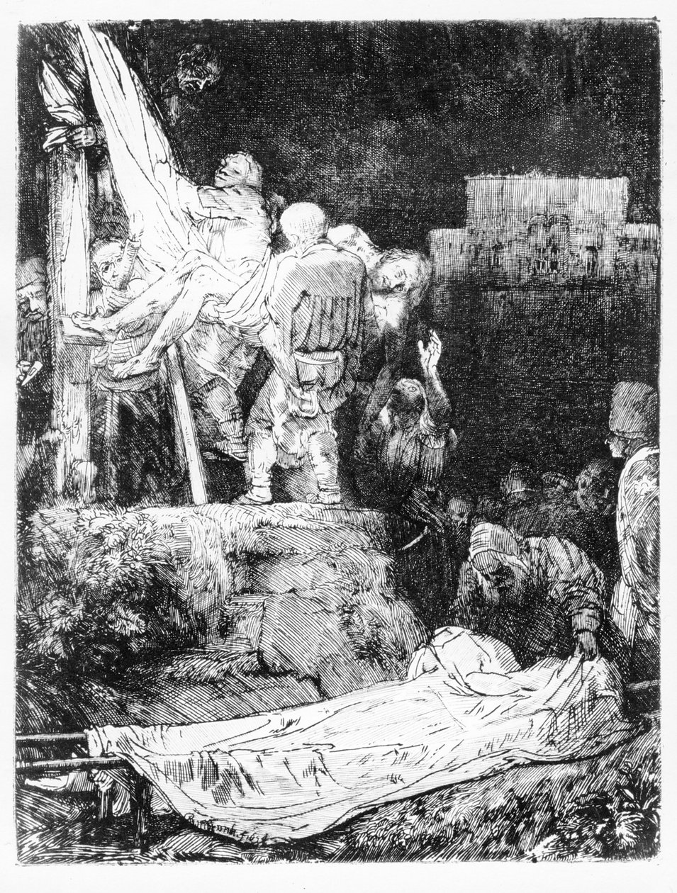 La Descente de Croix, 1654 - Rembrandt van Rijn