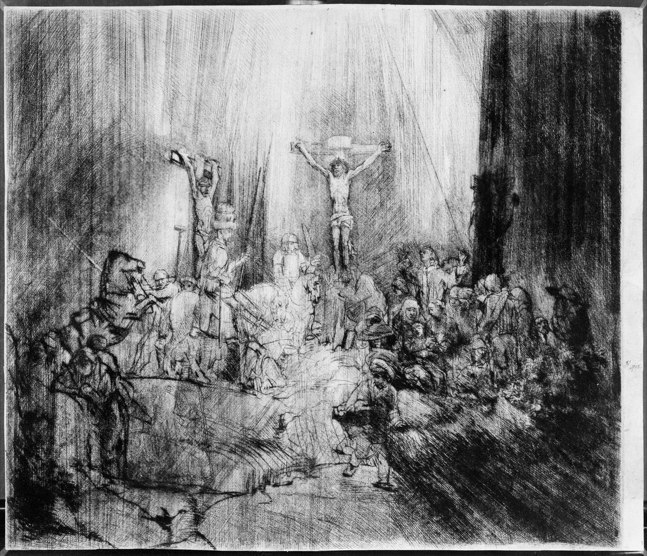 Les Trois Croix, 1653 - Rembrandt van Rijn
