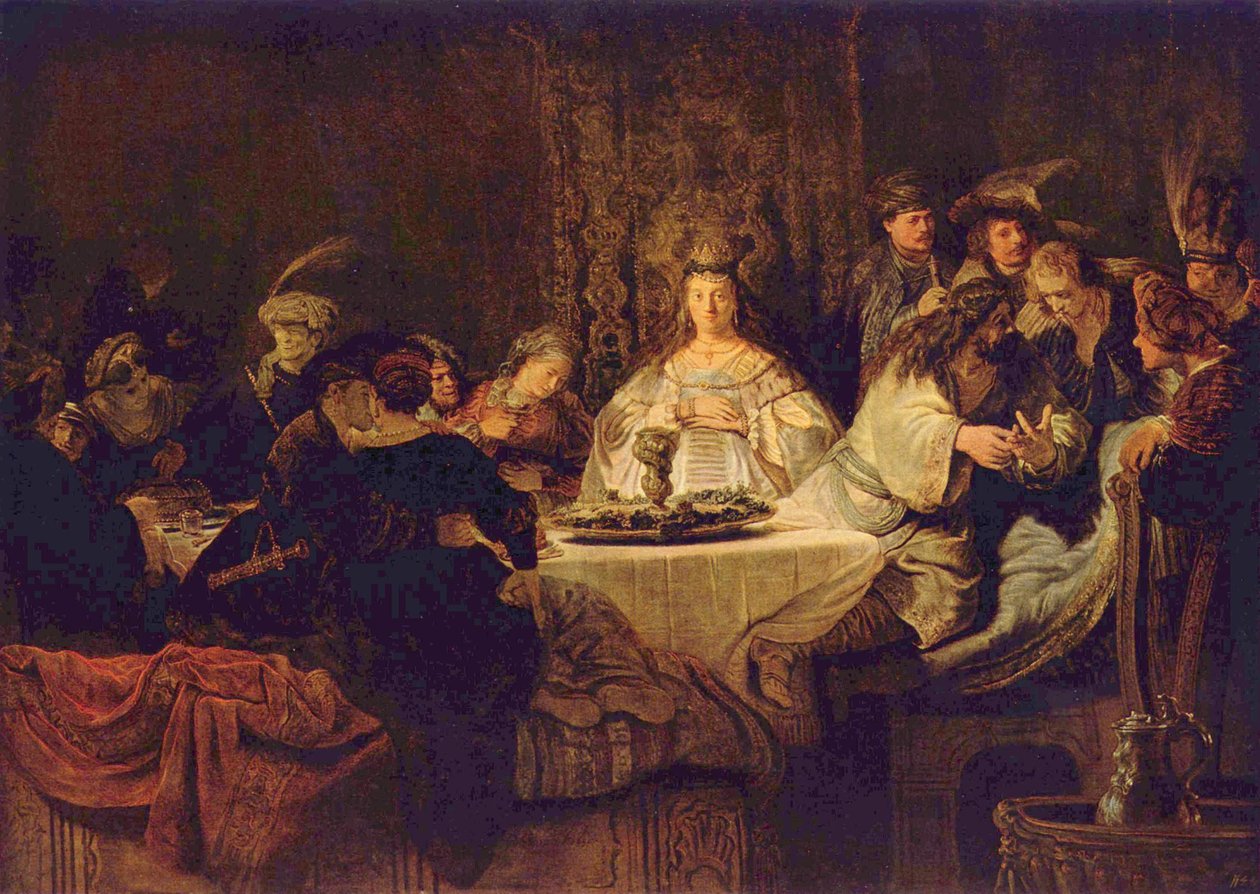 Le mariage de Samson - Rembrandt van Rijn