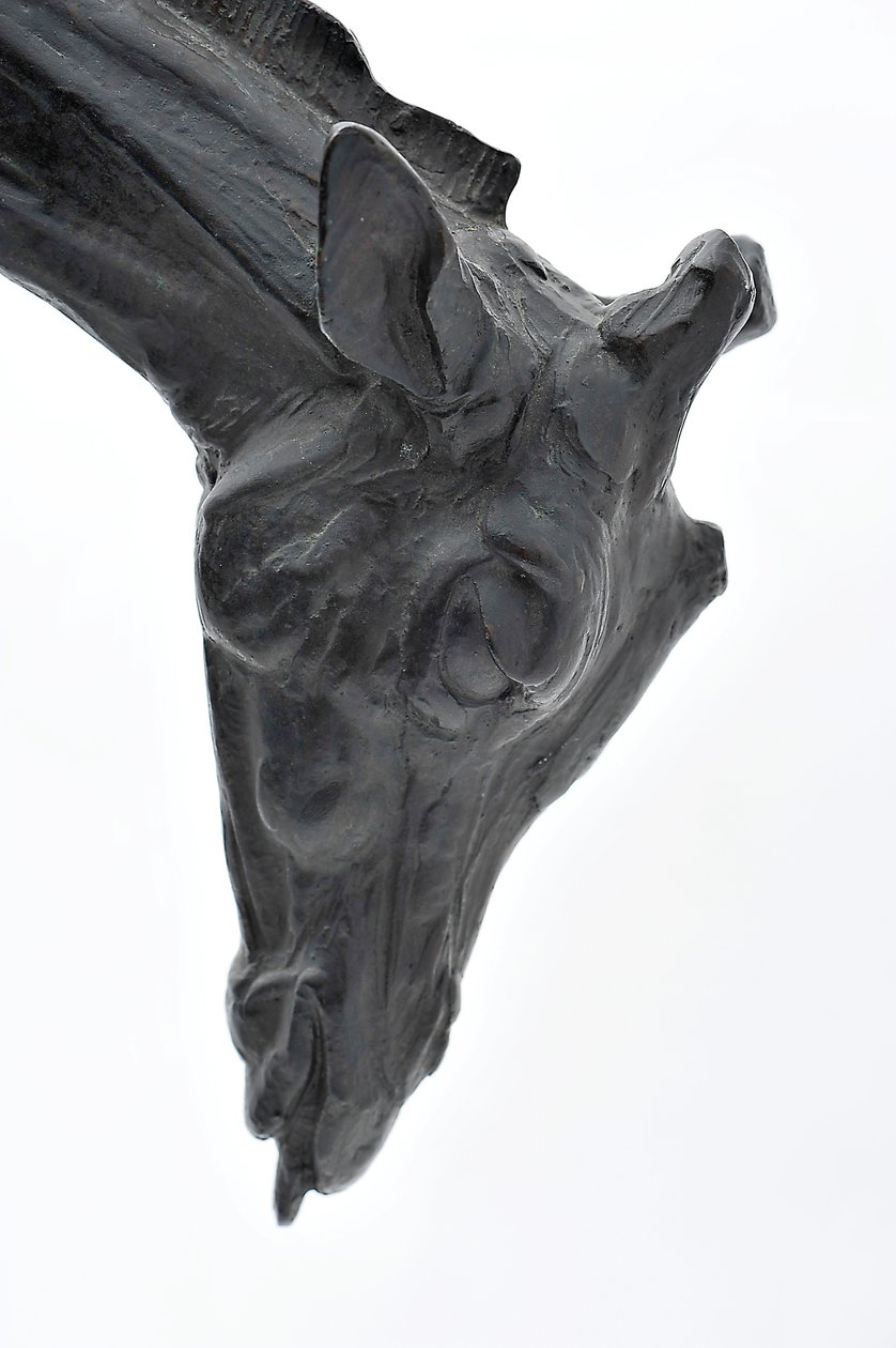 Grande girafe avec tête baissée, modelée 1909-10, coulée avant 1913 - Rembrandt Bugatti