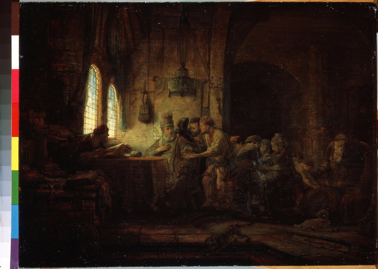 Parabole des travailleurs de la vigne - Rembrandt Harmensz. van Rijn