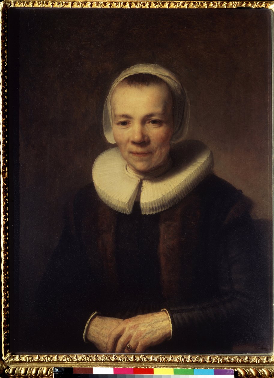 Portrait de Baartje Martens Doomer - Rembrandt Harmensz. van Rijn