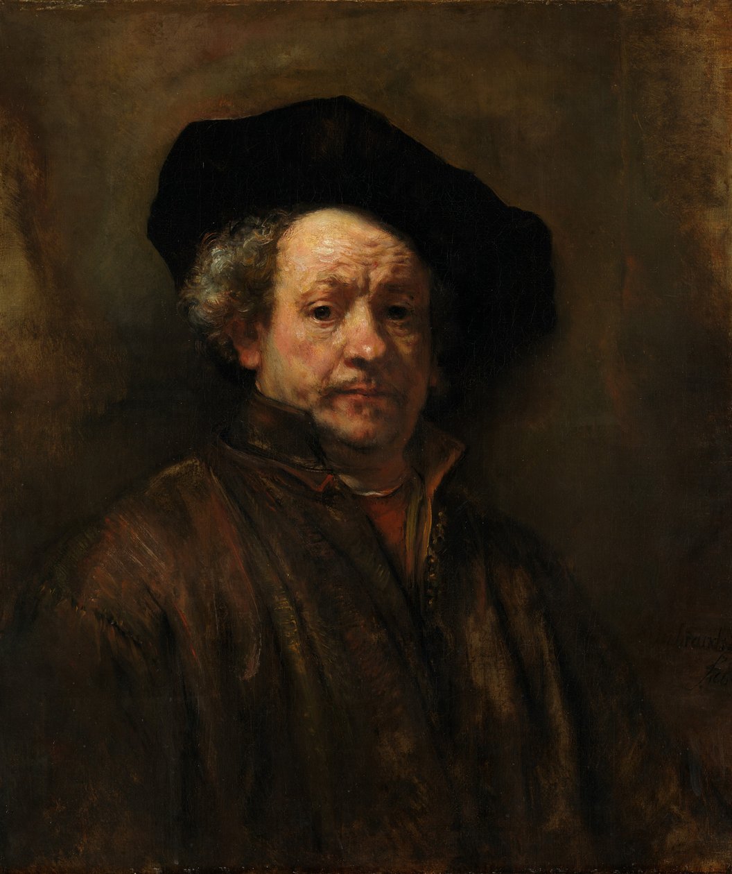 Autoportrait - Rembrandt van Rijn