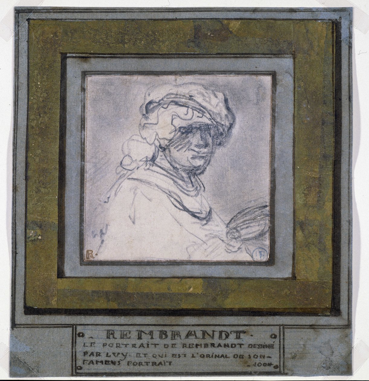 Autoportrait - Rembrandt van Rijn