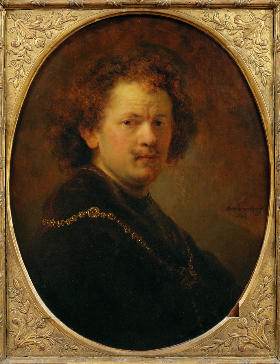 Autoportrait à la tête nue ... - Rembrandt Harmensz. van Rijn