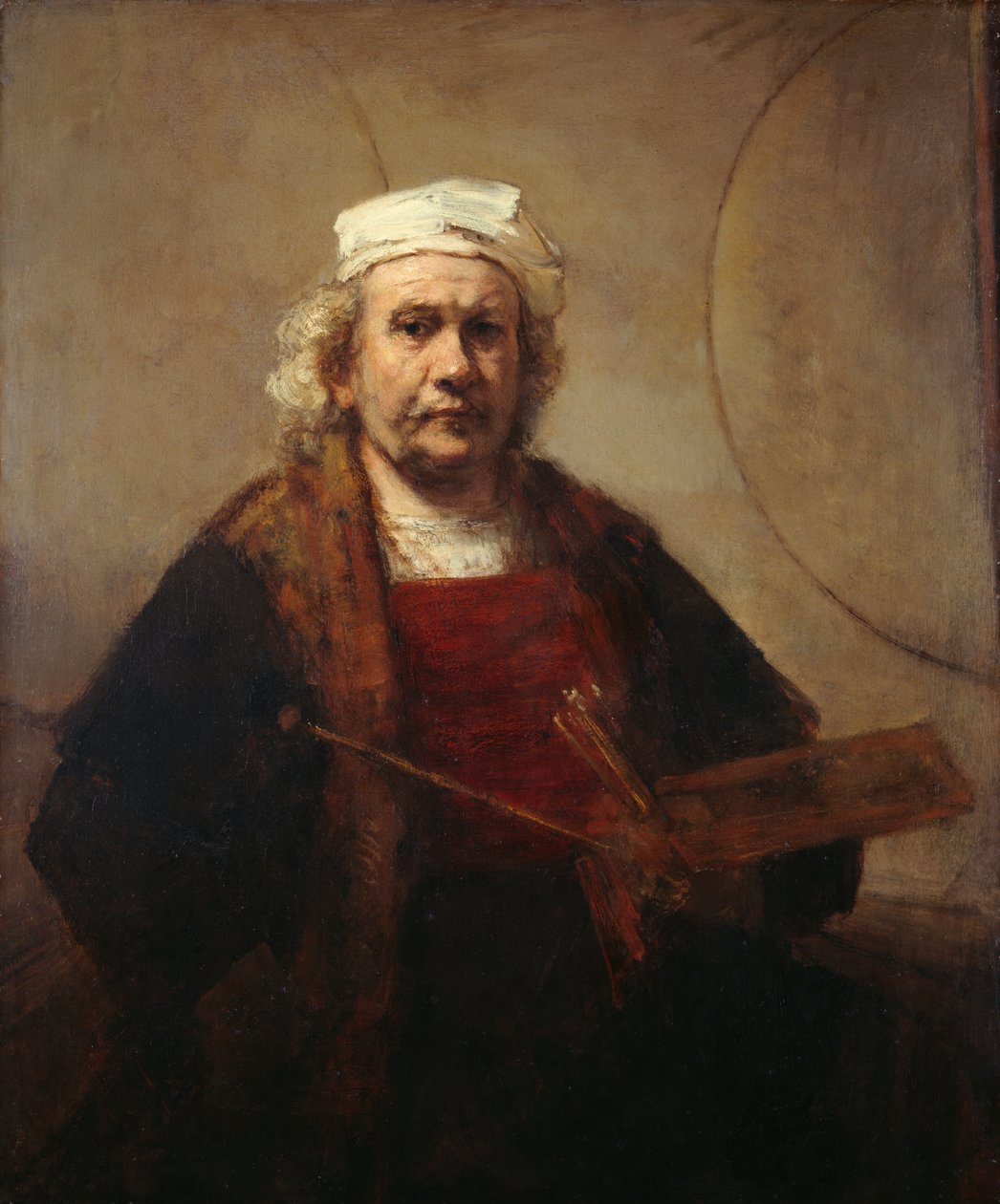 Autoportrait (c.1665) - Rembrandt Harmensz. van Rijn