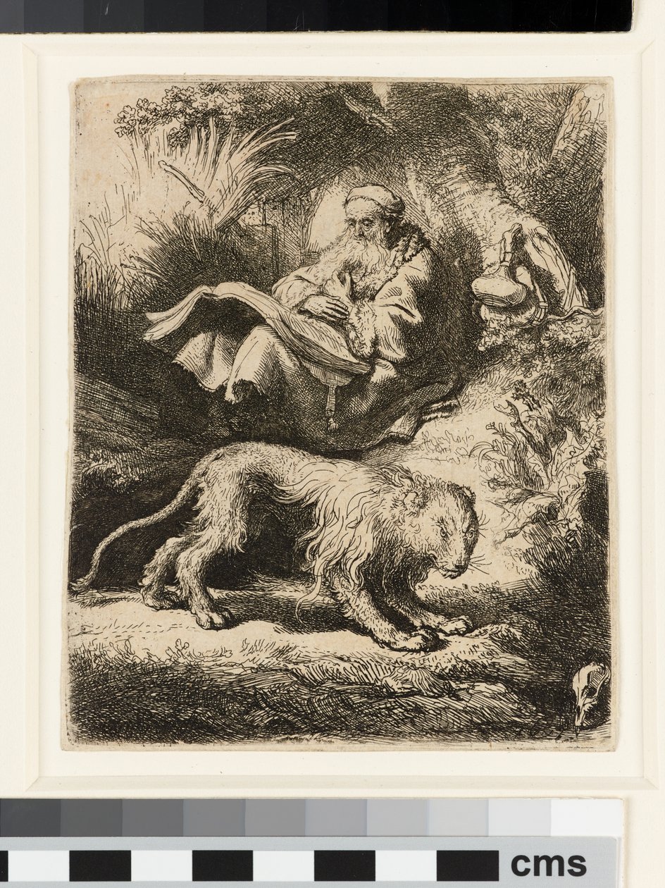 Saint Jérôme lisant - Rembrandt van Rijn