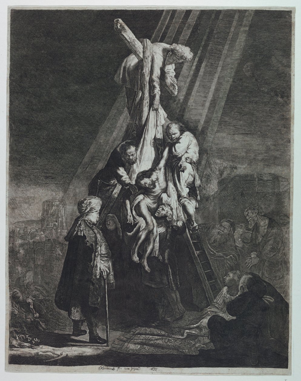 La Descente de Croix - Rembrandt van Rijn