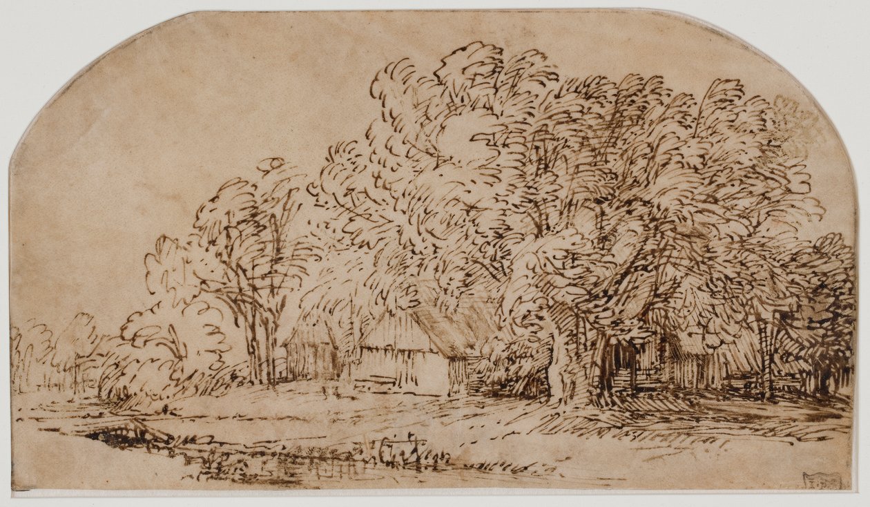 La Rafale de vent - Rembrandt van Rijn