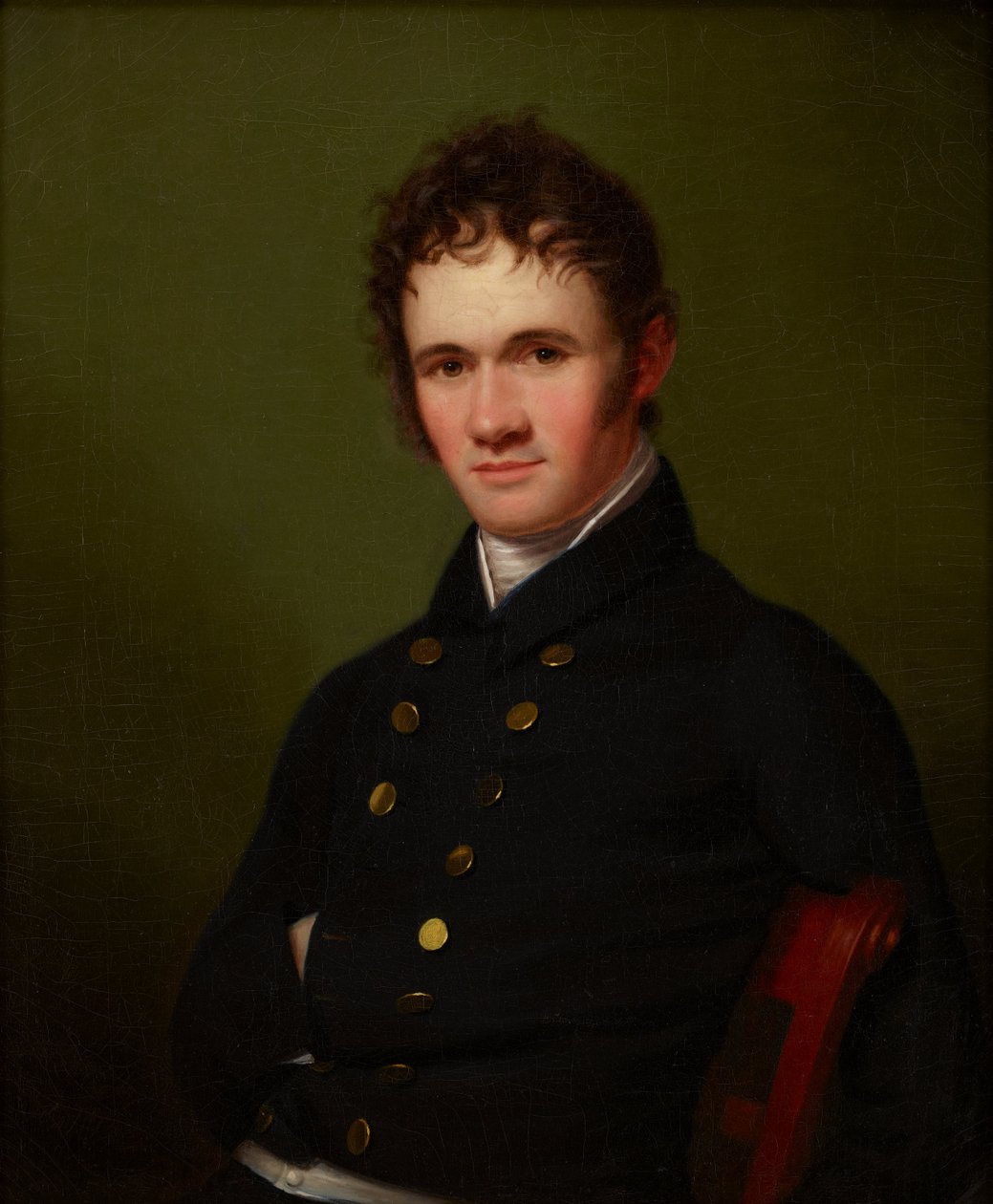Portrait du commandant Lewis Warrington - Rembrandt Peale