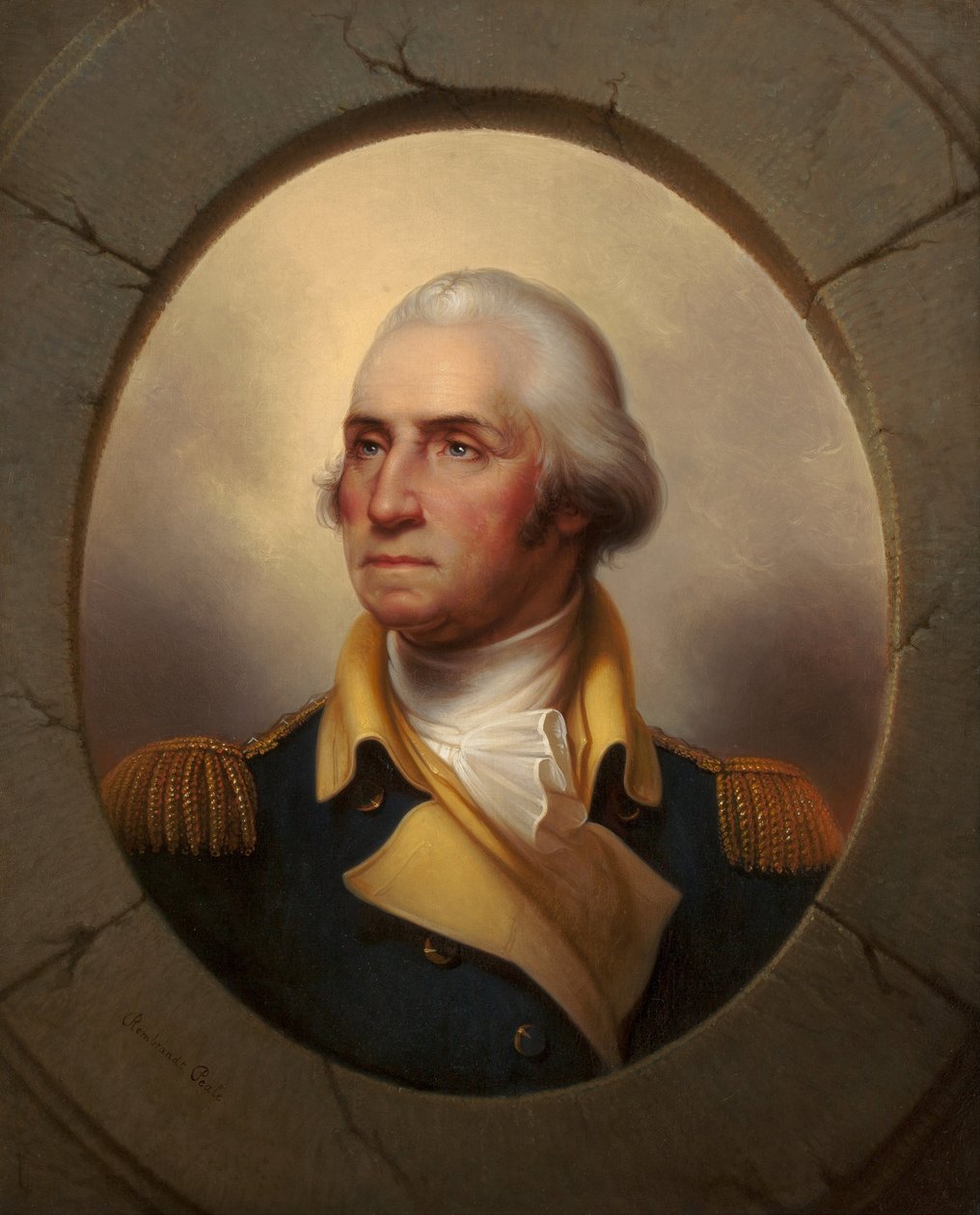 Portrait de George Washington - Rembrandt Peale