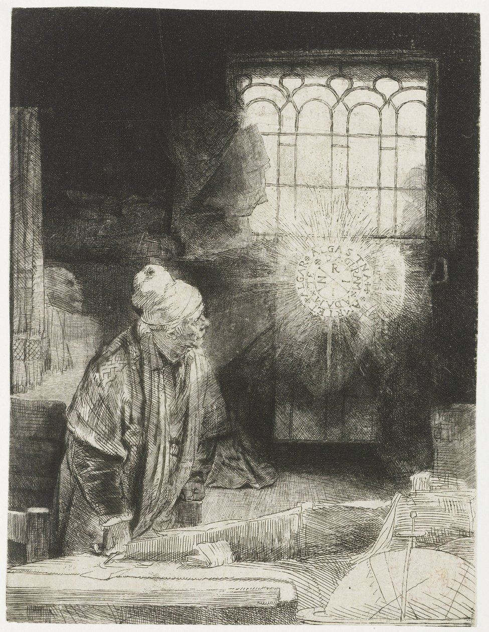 Un érudit dans son bureau - Rembrandt van Rijn