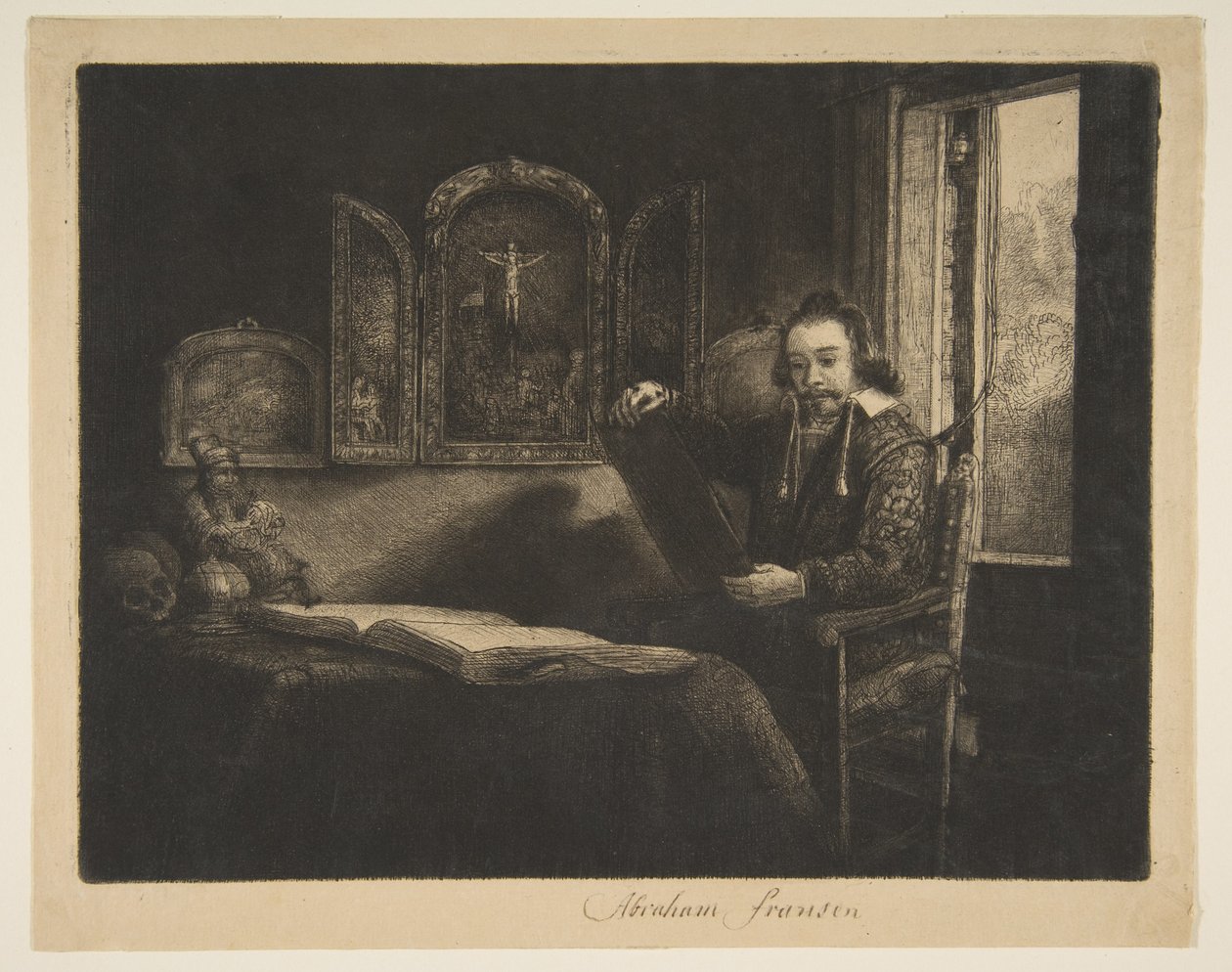 Abraham Francen, apothicaire, vers 1656 - Rembrandt van Rijn