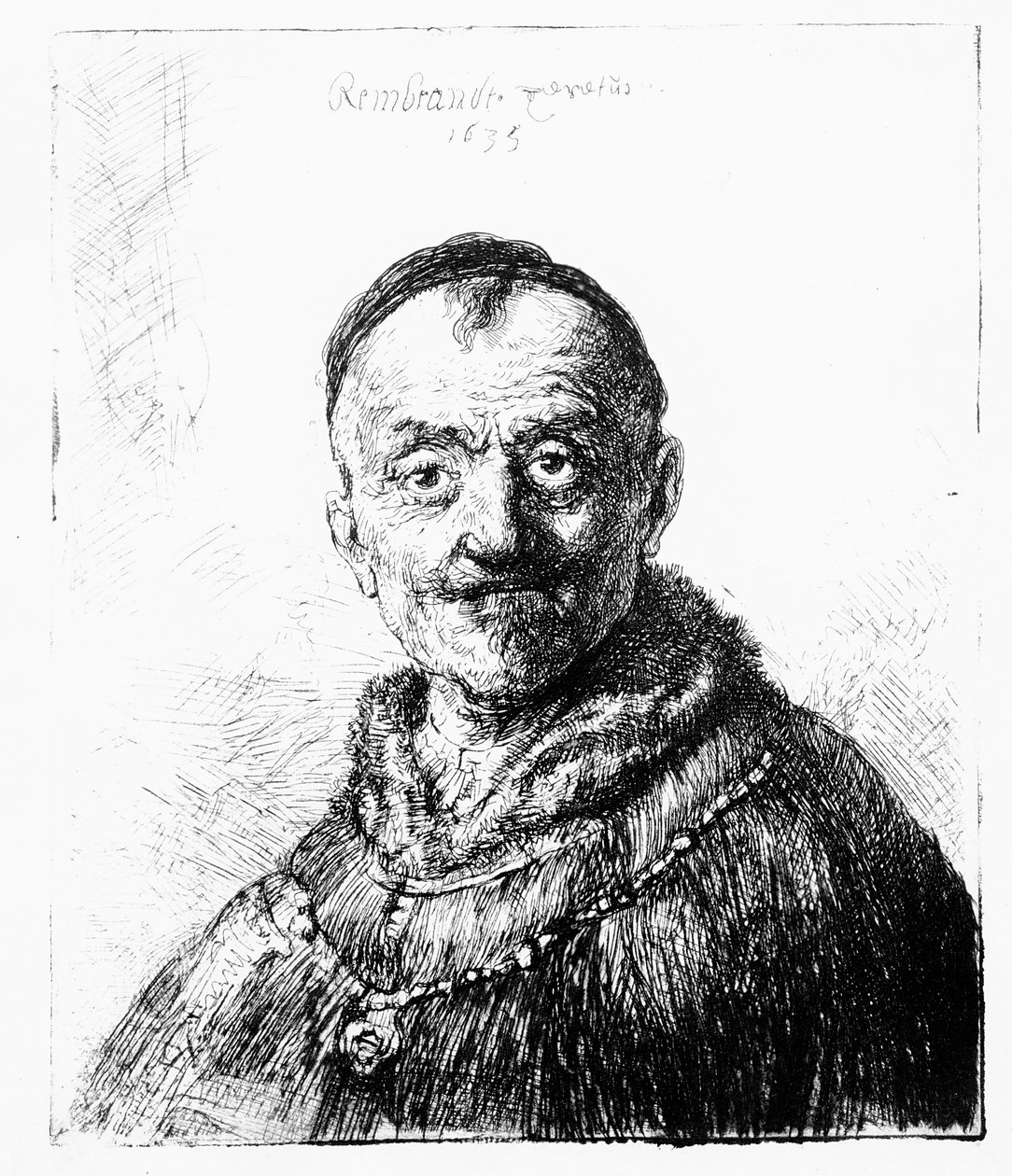 Une tête orientale, 1635 - Rembrandt van Rijn