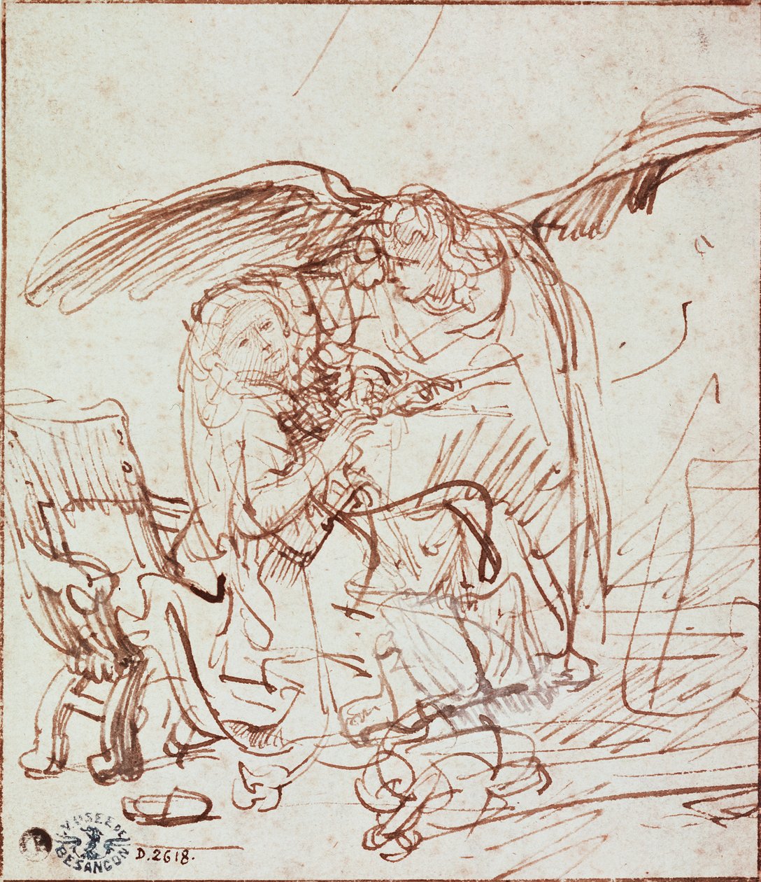 Annonciation - Rembrandt van Rijn