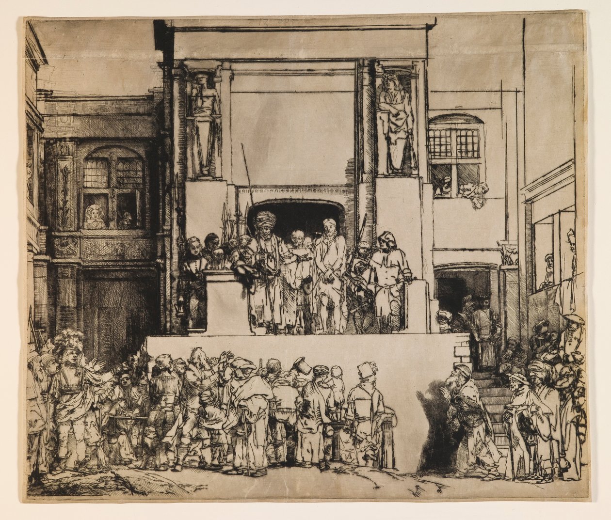 Le Christ présenté au peuple (Ecce Homo) - Rembrandt van Rijn