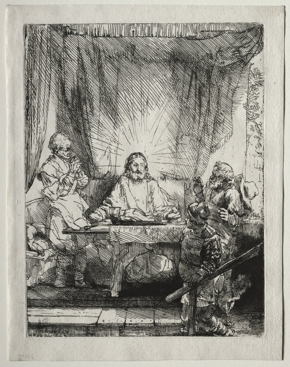 Le Christ à Emmaüs : le grand format - Rembrandt van Rijn